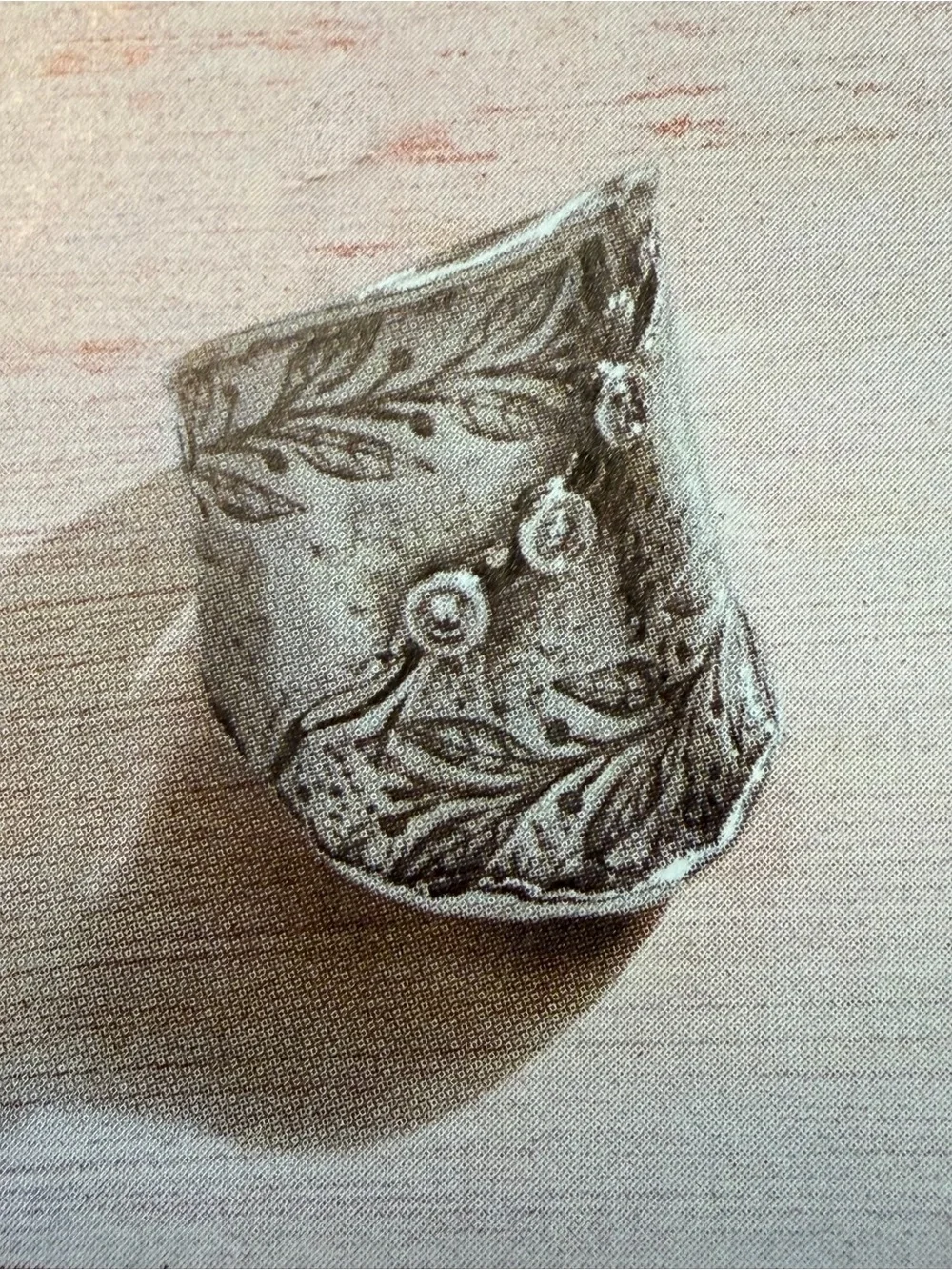 Silpada Vintage HTF Oxidized Sterling Silver & Triple CZ “NATURES MAJESTY” Ring